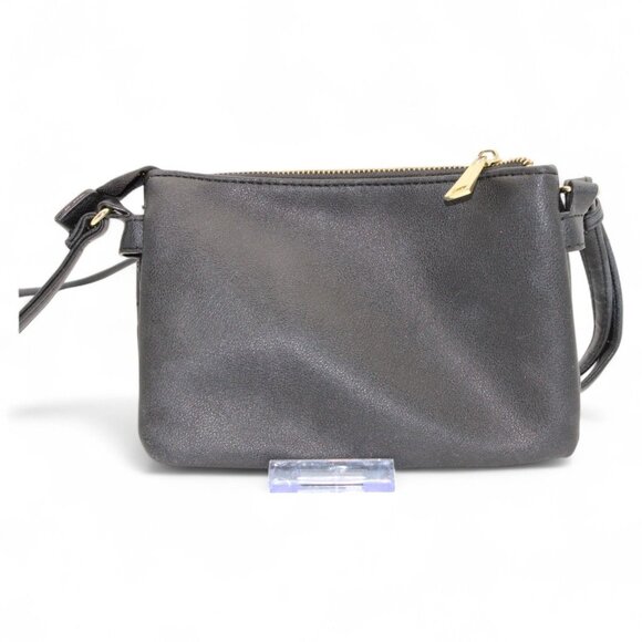 Juicy Couture Quilted Black Crossbody Bag Gold Hardware Logo Detailing Adjustabl - Picture 4 of 7